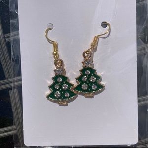 60.   “Christmas Tree” earrings.